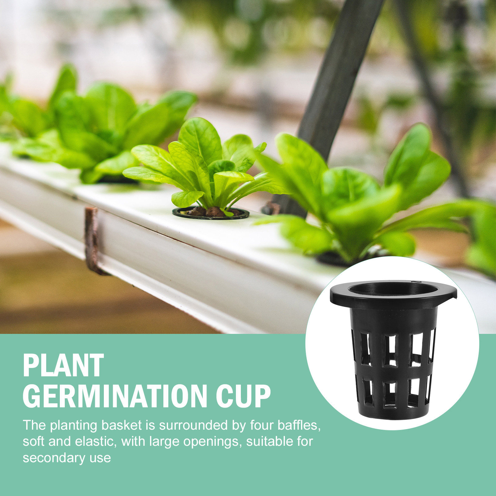 50 Buah Keranjang Tanam Plasti - Plant Pot ulasan dan harga