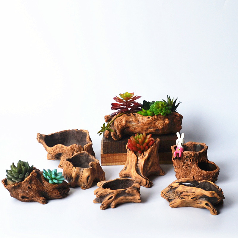 Pot tanaman pot bunga kreatif, - Succulent Set ulasan dan harga