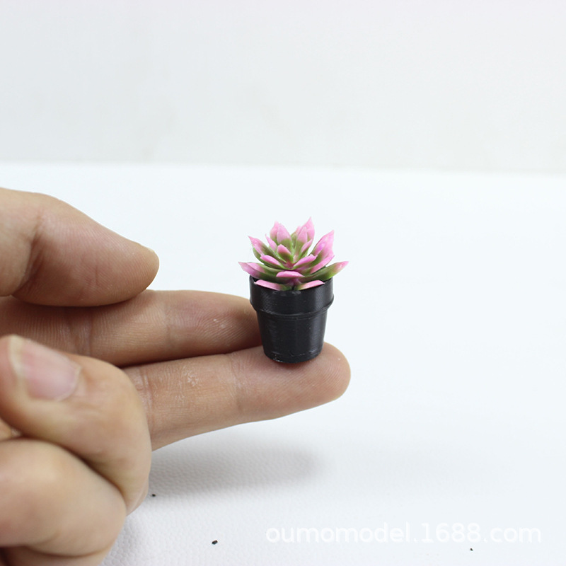 Tanaman Simulasi Mini Model Bu - Succulent Set ulasan dan harga