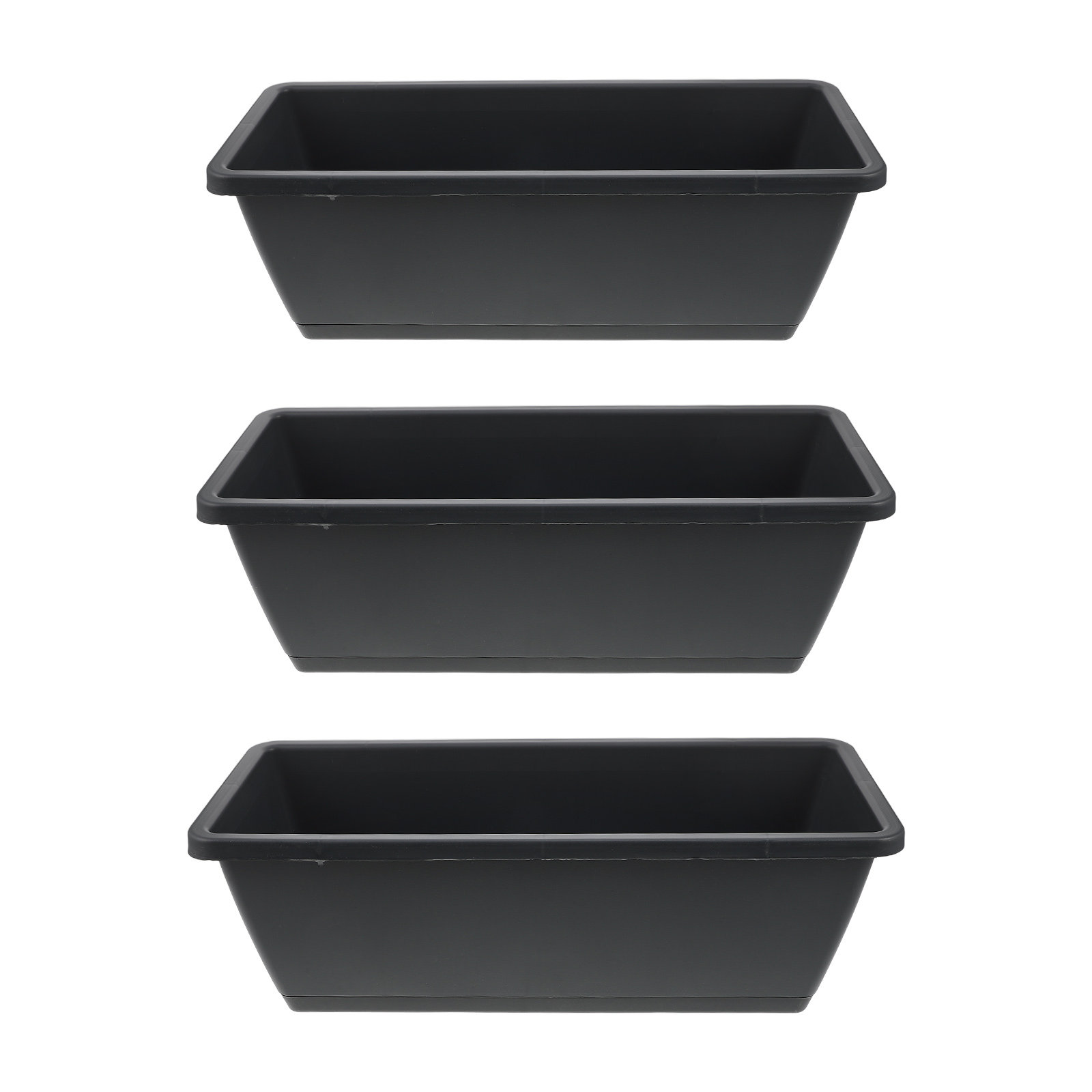 Satu Set 3 Pot Tanaman Resin B - Succulent Set ulasan dan harga